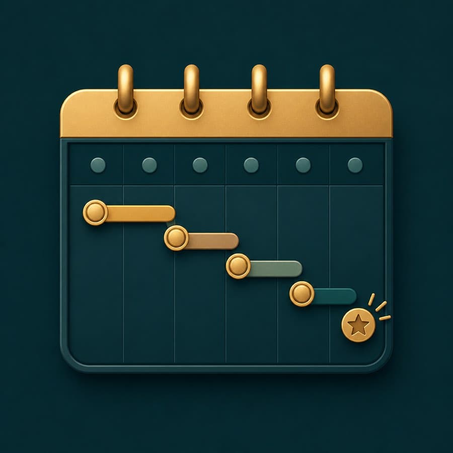 Project delivery timeline