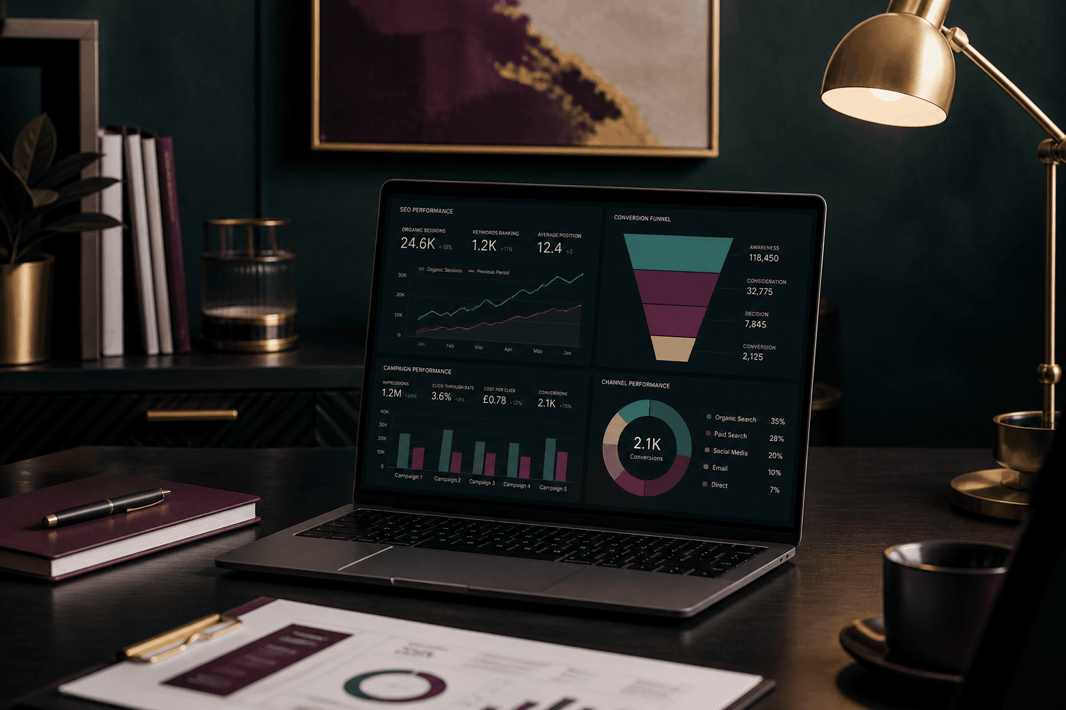 Digital marketing strategy and growth systems for UK small businesses