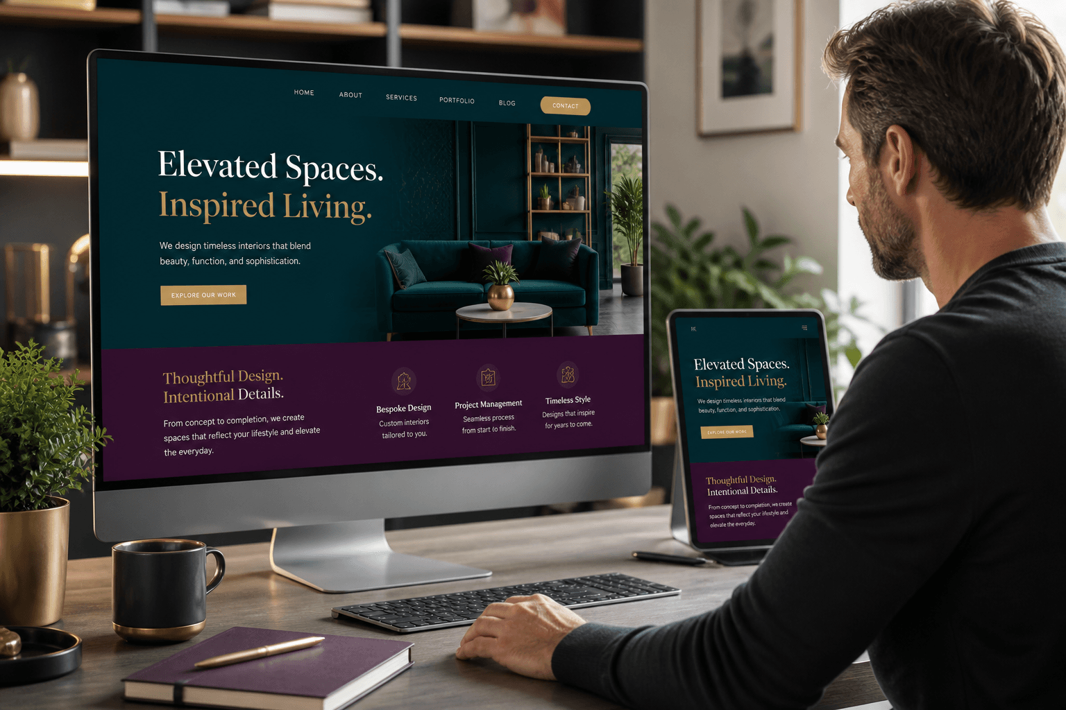 High-performance custom website design for growing small businesses