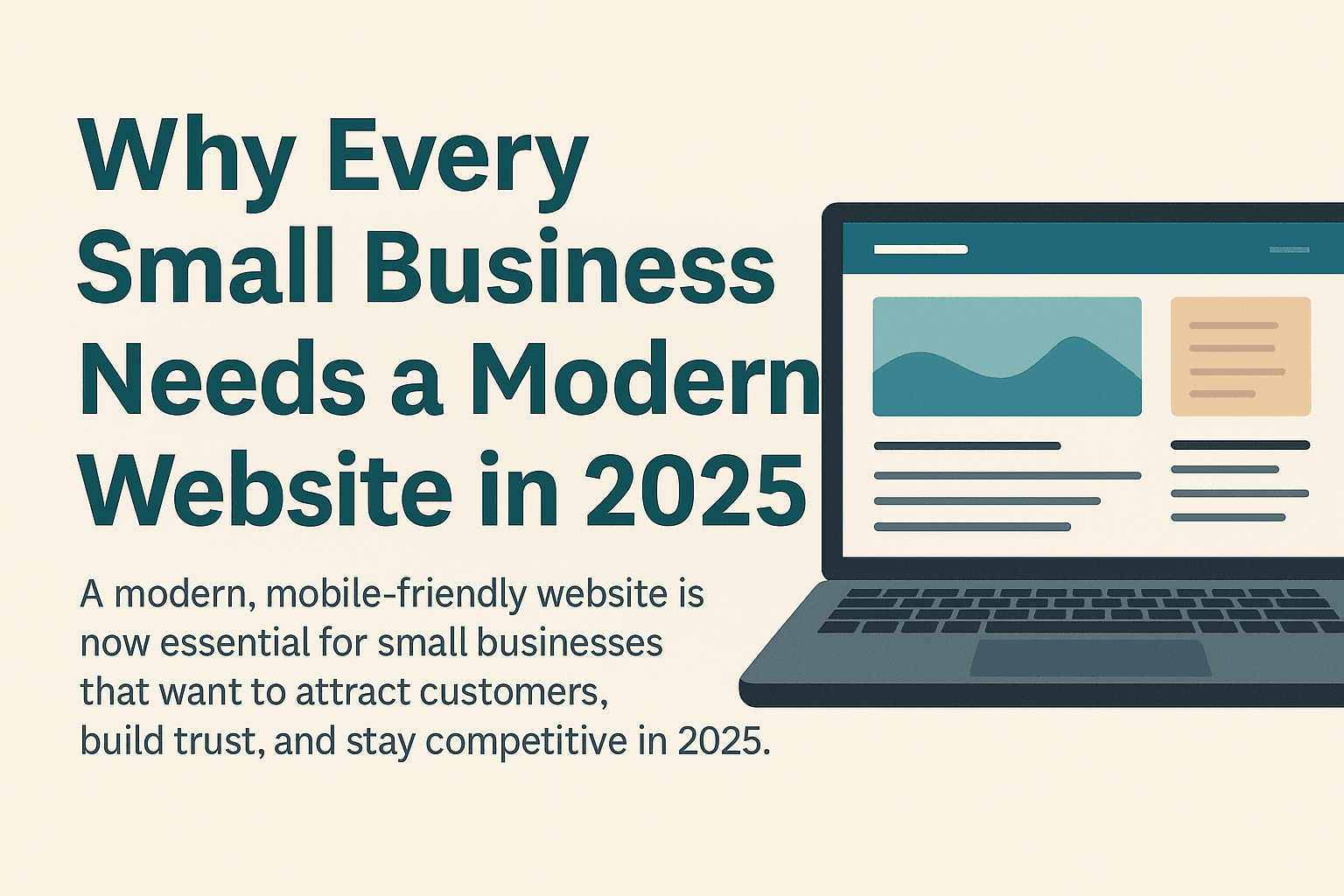 Why Every Small Business Needs a Modern Website in 2025
