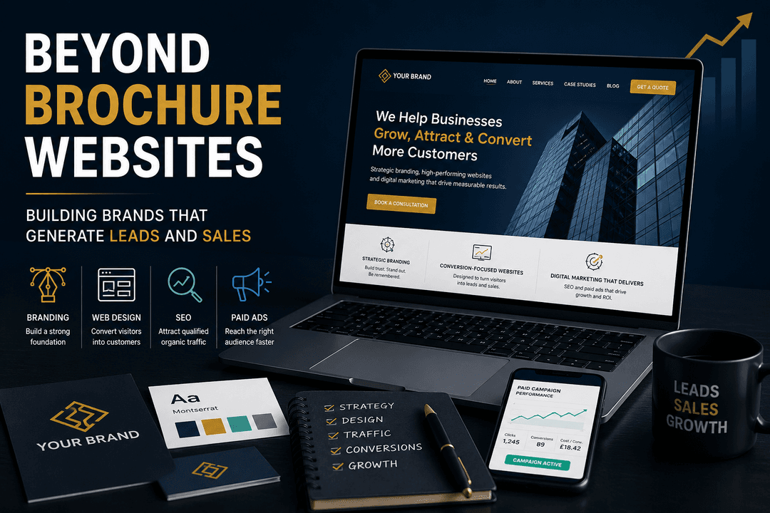Beyond Brochure Websites: Building Brands That Generate Leads and Sales