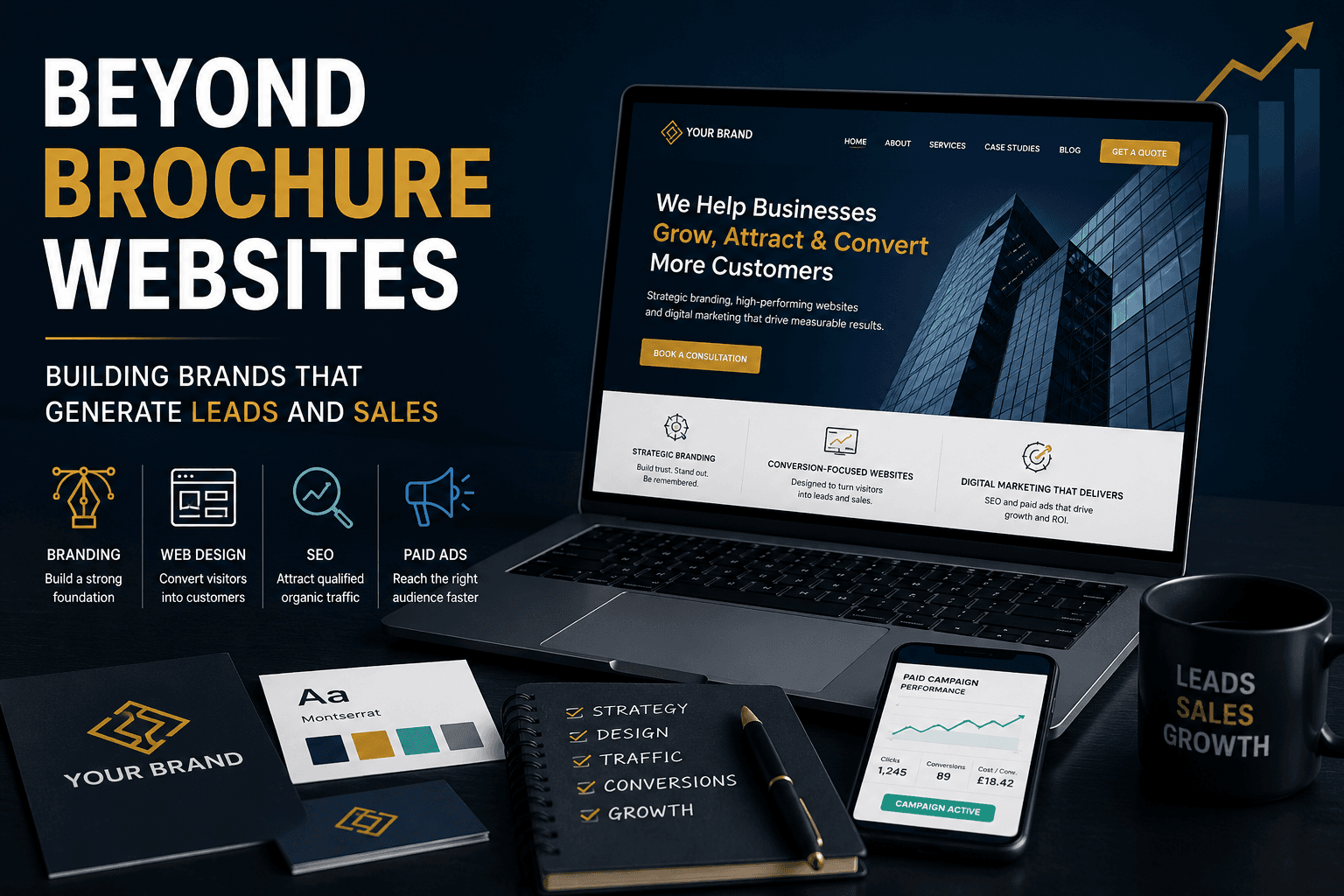 Beyond Brochure Websites: Building Brands That Generate Leads and Sales